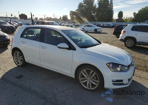 2015 Volkswagen Golf из США, поврежденный, VIN 3VW217AU2FM103553